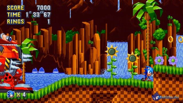 Sonic 4 Death Egg Robot | Sonic Mania PLUS Mods ❄ Walkthrough смотреть онлайн