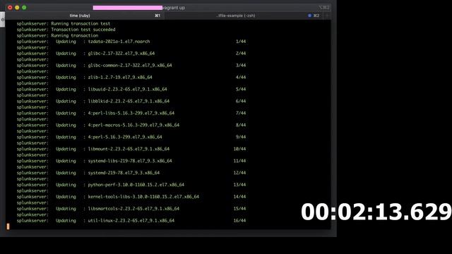vagrant up Splunk Enterprise - 2021-01-08 смотреть онлайн