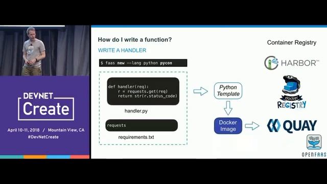 FaaS and Furious, Zero to Serverless in 60 seconds... Anywhere - Alex Ellis (DevNet Create 2018) смотреть онлайн