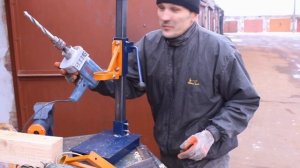 Самодельная стойка для дрели своими руками.Часть1.Homemade drill press
