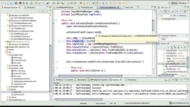 Android Tutorial 9: Integrating Web Services Into Your Android App смотреть онлайн