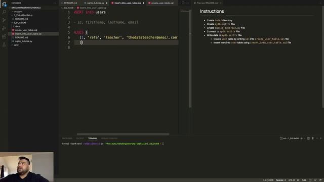DataEngineeringtutorials-01-SQLiteDB смотреть онлайн