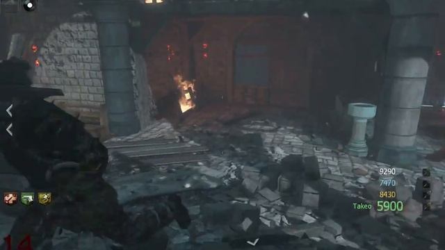 Играем в Call of duty: Black Ops 2. Зомби-режим. Пасхалка "Заблудшая девочка" на Origins. смотреть онлайн