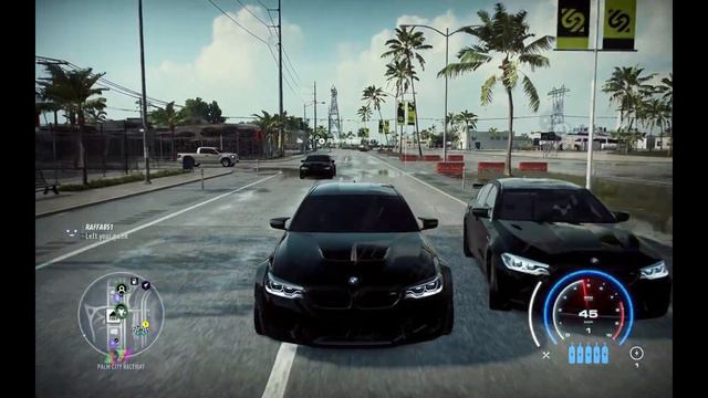 Overtaking at Full Speed: Lamborghini Huracan & BMW M5 NFS Heat смотреть онлайн