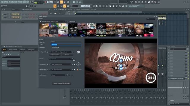 Делаем в FL Studio клип для своего трека