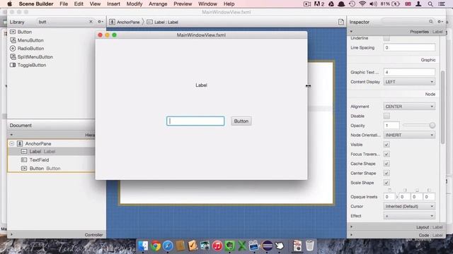 JavaFX Java GUI Tutorial [4] - Create the GUI with Scene Builder - ENGLISH смотреть онлайн
