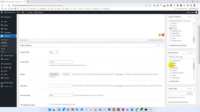 How To Add A New Deals With Coupon Press WordPress Coupon Theme смотреть онлайн