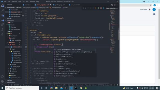 Flutter Tutorial for Beginners(Get Categories data into firebase 20)Tastee Food App With Admin Pane смотреть онлайн