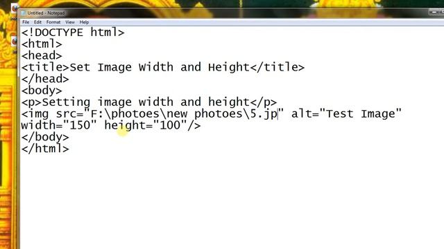 html set image width and height part 58 смотреть онлайн