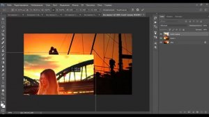 Как как соединить два фото с плавным переходом  Уроки фотошоп