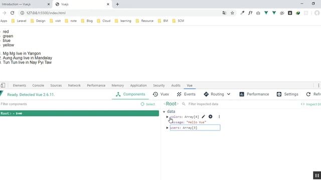 5 Vue Fundamentals (Vue Dev Tool) - Myanmar смотреть онлайн