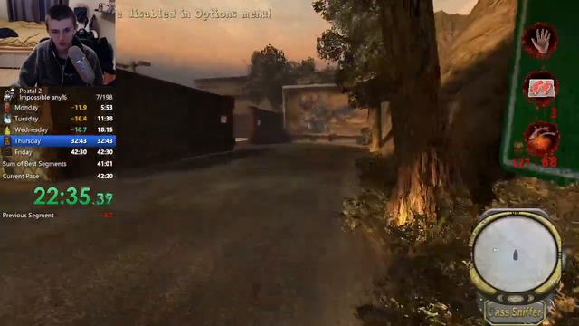 Postal 2: Impossible Any% Speedrun | 41:48 (39:44 Loadless) смотреть онлайн