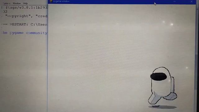 Among Us in Pygame | python смотреть онлайн