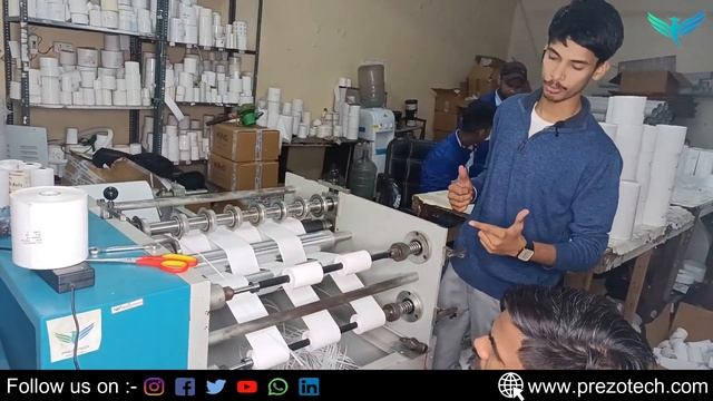 Thermal Receipt Roll / Billing Roll / ATM pos Roll manufacturing business in Delhi . смотреть онлайн