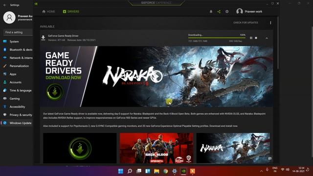 How to Update NVIDIA Graphics Driver in Windows 11 смотреть онлайн