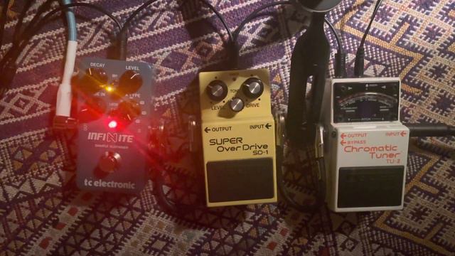 TC Electronic Infinite Sample Sustainer with No Dry Guitar Signal - Effect Only Heard смотреть онлайн