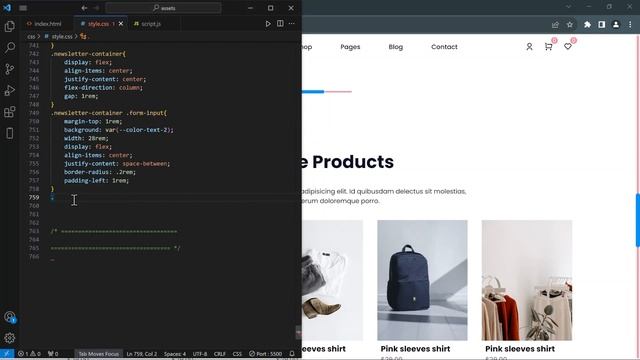 Ecommerce Website Using Html Css And Javascript смотреть онлайн