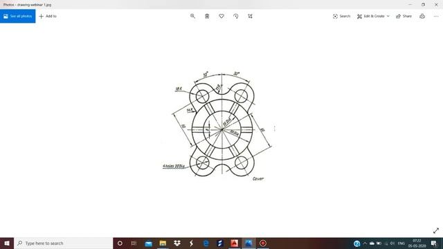 EX 1 AUTOCAD 2D смотреть онлайн