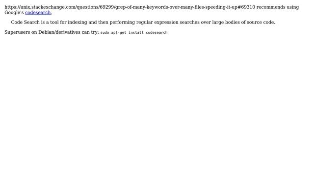 Unix & Linux: Command-line-friendly full-text indexing? (7 Solutions!!) смотреть онлайн