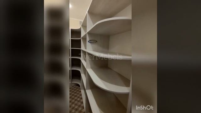 Стеллаж на ул. Ярославской - Мебель на заказ в Твери смотреть онлайн