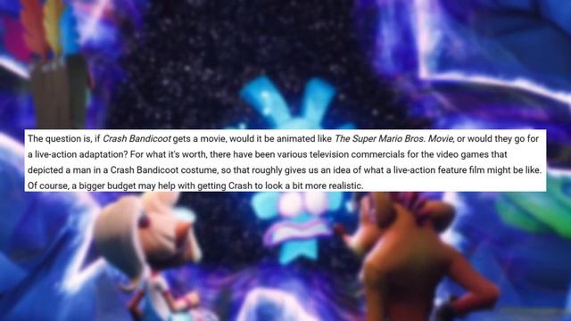 Crash Bandicoot Movie Discussion - Could it be Successful? смотреть онлайн