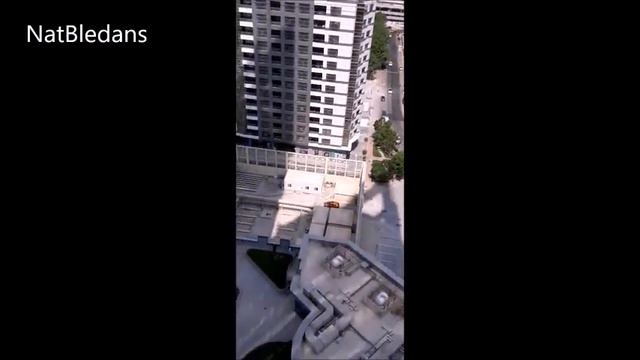 Вид с балкона на город Дубай Balcony view of Dubai city смотреть онлайн