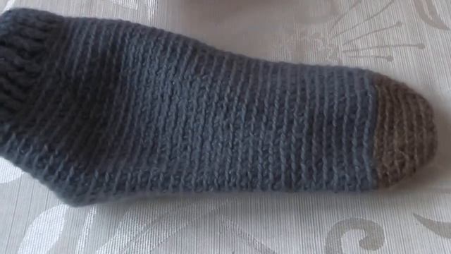 Вяжем крючком. Носки в подарок. #вяжемкрючком #DIY смотреть онлайн
