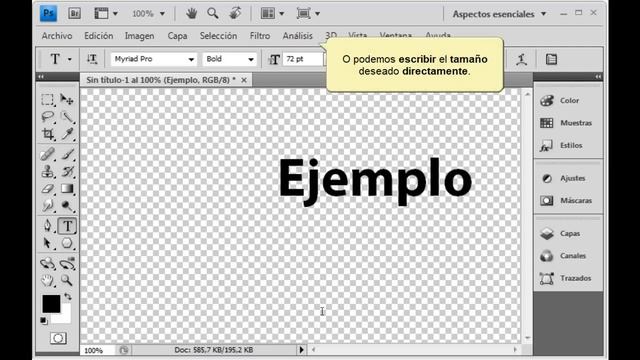 Photoshop CS4. Texto. смотреть онлайн