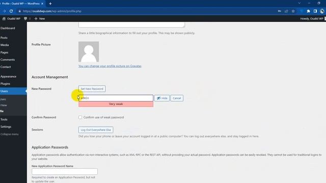 Change Your WordPress Account Password смотреть онлайн
