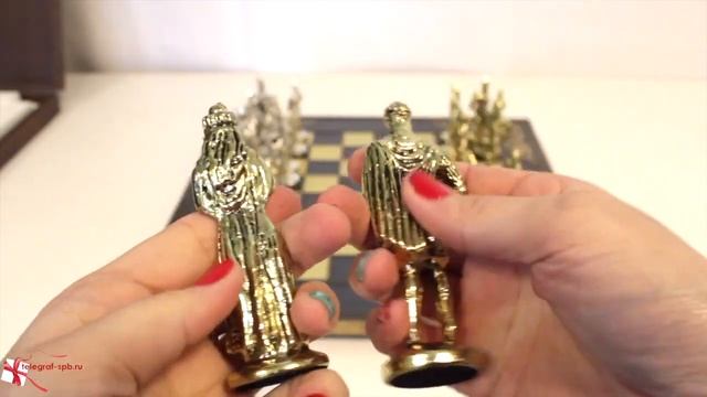 Шахматы - Древняя русь (40х40 см) (пр-во Греция) смотреть онлайн