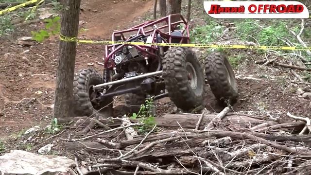Злая резина не цепляет на крутом подъеме у горных багги! ROCK BOUNCERS (Crawler) смотреть онлайн