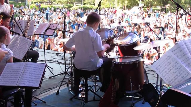 Drum Solo - Drummer Daniel Varfolomeyev 12 Years - 