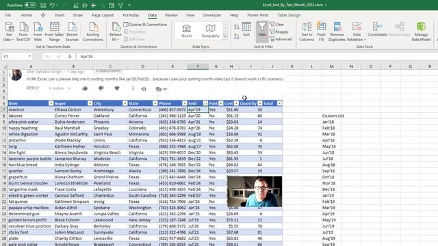 Excel - Month Sorting Marvel: Excel Sorts Text Months - Episode 2354 смотреть онлайн