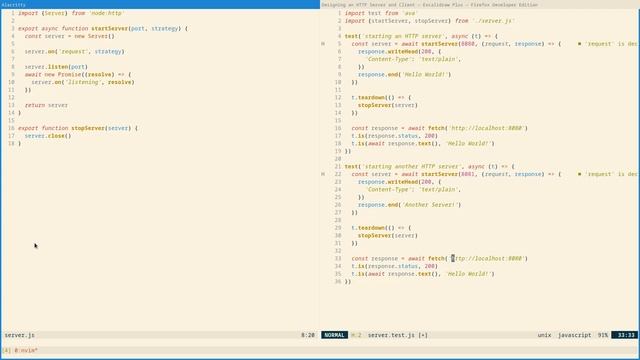 Designing an HTTP Server and Client смотреть онлайн