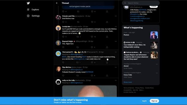 Strongblock (STRNGR) - New Entangled Nodes Sustainability Issue! Before Buying A Node *Must Watch* смотреть онлайн
