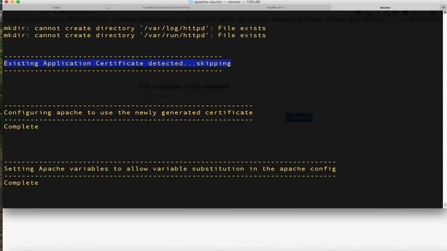 Running Apache in a customizable Docker container walkthrough смотреть онлайн