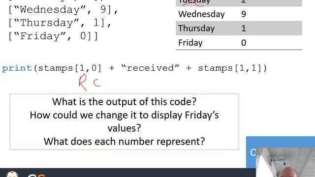 OCR GCSE 2D array recap and revision смотреть онлайн