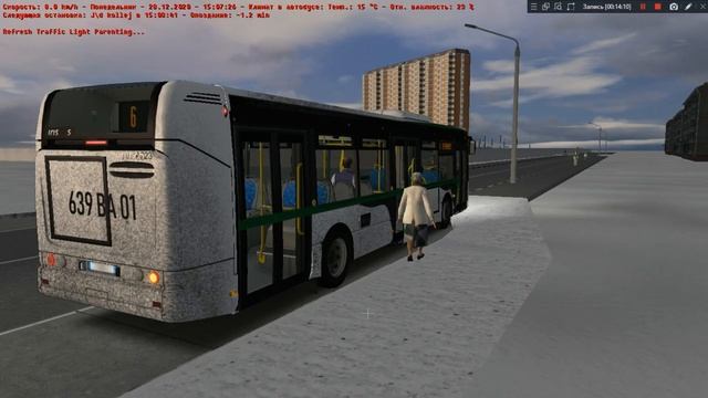 Omsi 2 Казахстан Нур-султан. Маршрут 6 обратный рейс смотреть онлайн