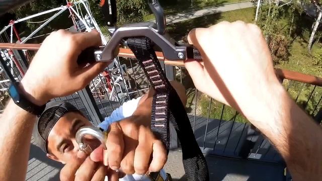 ZipLine FUNTERRA PARK Бугринская роща г. Новосибирск смотреть онлайн