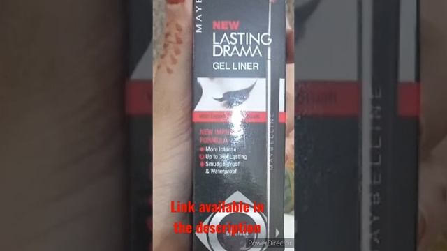 Maybelline New York Lasting Drama Gel Eyeliner, Black 01/ Purplle discount offer. #shorts смотреть онлайн