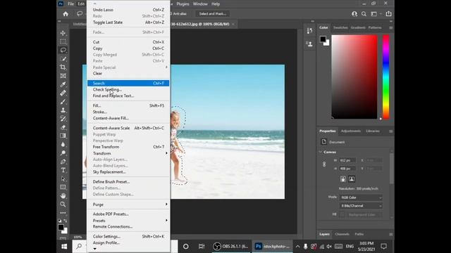 How to Remove Unwanted Object In Adobe Photoshop 2021 ( 20 Subs Special ) смотреть онлайн