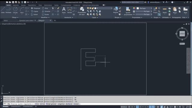 AutoCAD2020Modo Orto y Rastreo Polar смотреть онлайн