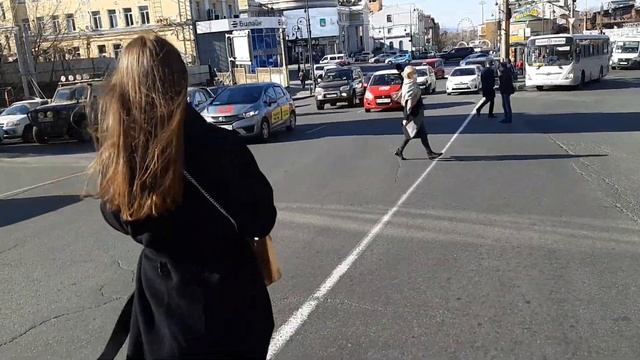Vladivostok. Центр города. смотреть онлайн