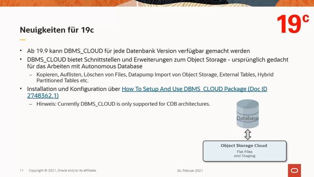 Oracle Datenbanken - Monthly News - Februar 2021 смотреть онлайн