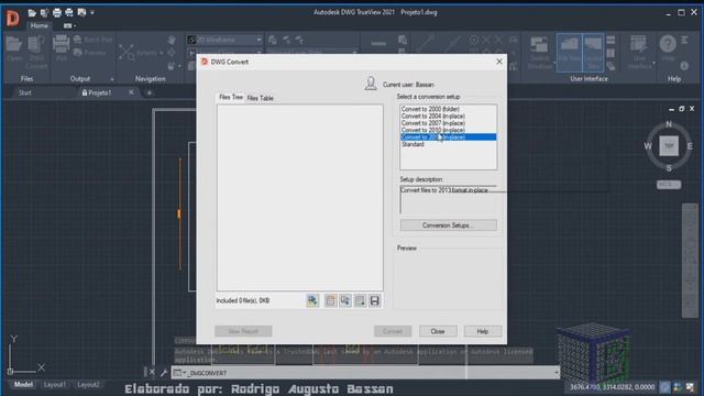 Como abrir qualquer versão no AutoCad - Abrindo e convertendo arquivos com o DWG TrueView 2021 смотреть онлайн