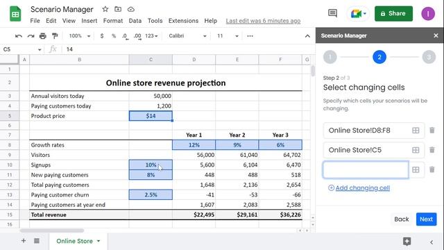 Scenario Manager for Google Sheets смотреть онлайн