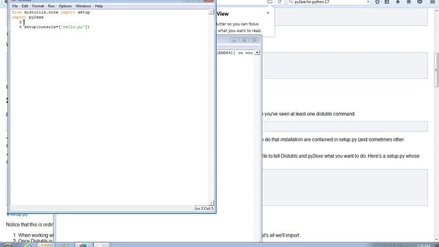 Convert Python file (.py) to .exe | Py2exe Tutorial смотреть онлайн