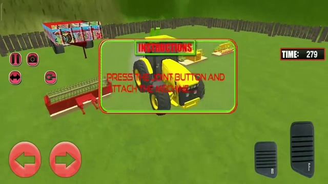 Heavy Duty Tractor Farming Tools 2021-Android Games смотреть онлайн