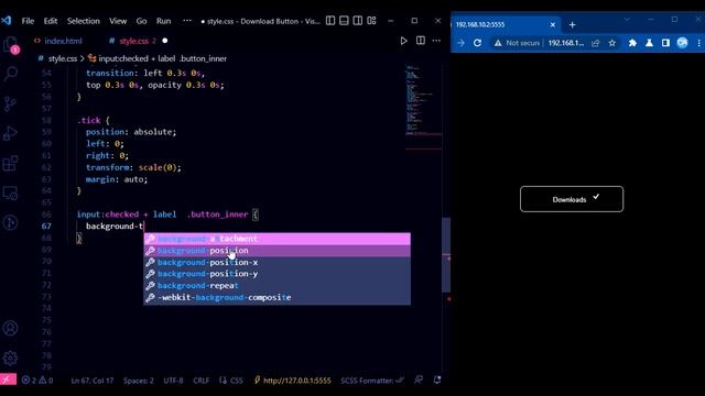 How to Create a Download Button with HTML and CSS | Download Button to HTML and CSS Download Button смотреть онлайн