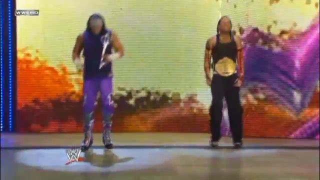 WWE SMACKDOWN 21/8/09 THE HARDY BOYZ RETURNS смотреть онлайн